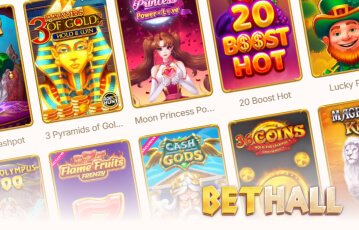 Spiele verschiedene Slot-Spiele bei Bethall