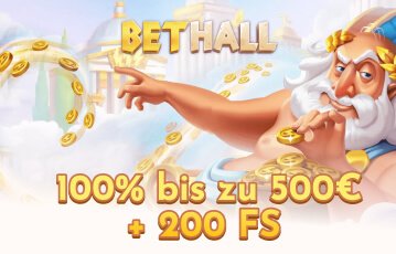 Bethall Casino-Willkommensbonus