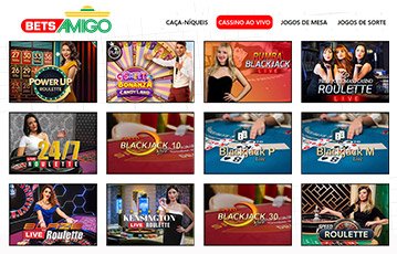 Bets Amigo Live Casino Games