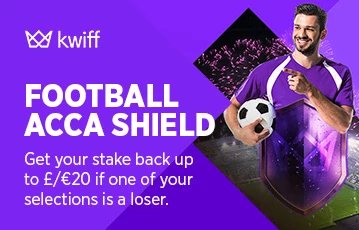 kwiff football Acca Shield