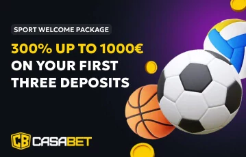 Claim the Casabet sports betting welcome bonus