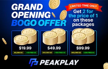 peakplay welcome promo