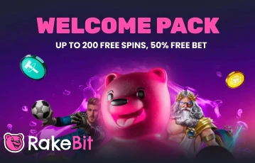 Rakebit welcome offer