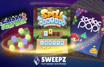 Enjoy slot game shows at Sweepz.com