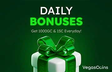 VegasCoins daily bonuses