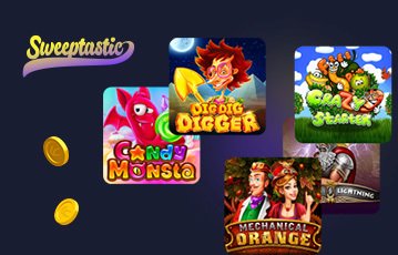 Sweeptastic casino games