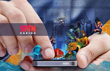 Accedi a Spin Palace utilizzando il tuo telefono