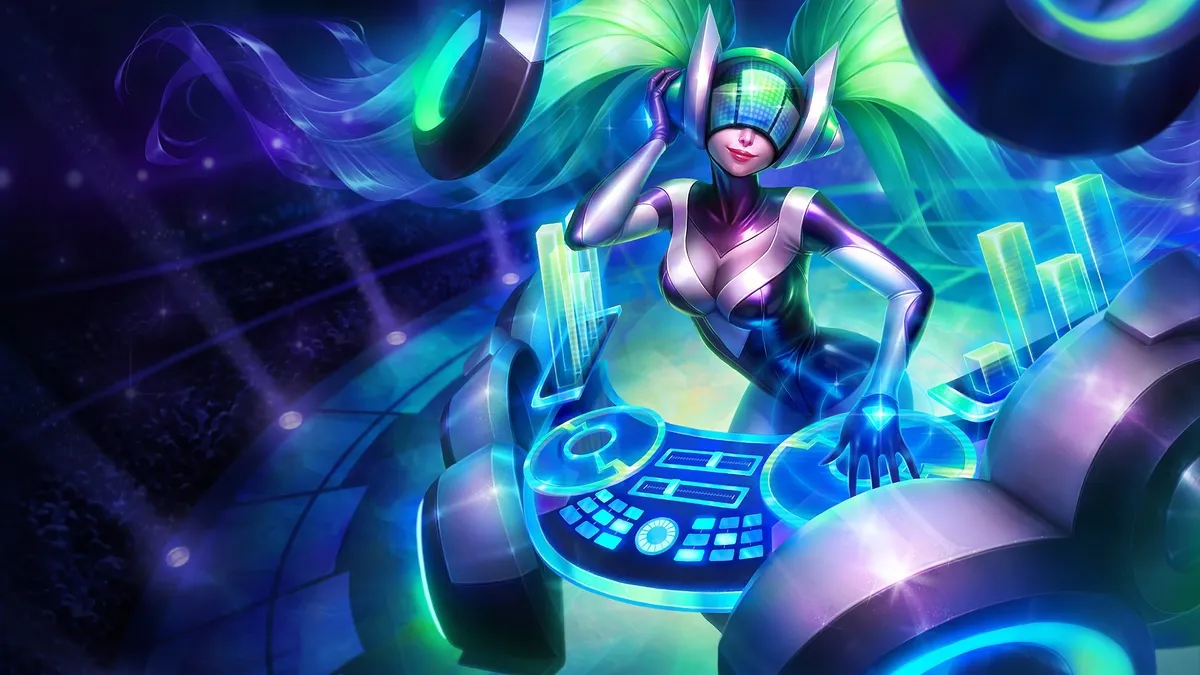 dj sona ultimate skin changes color on command