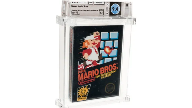 super mario bros is the most expensive copy ever sold