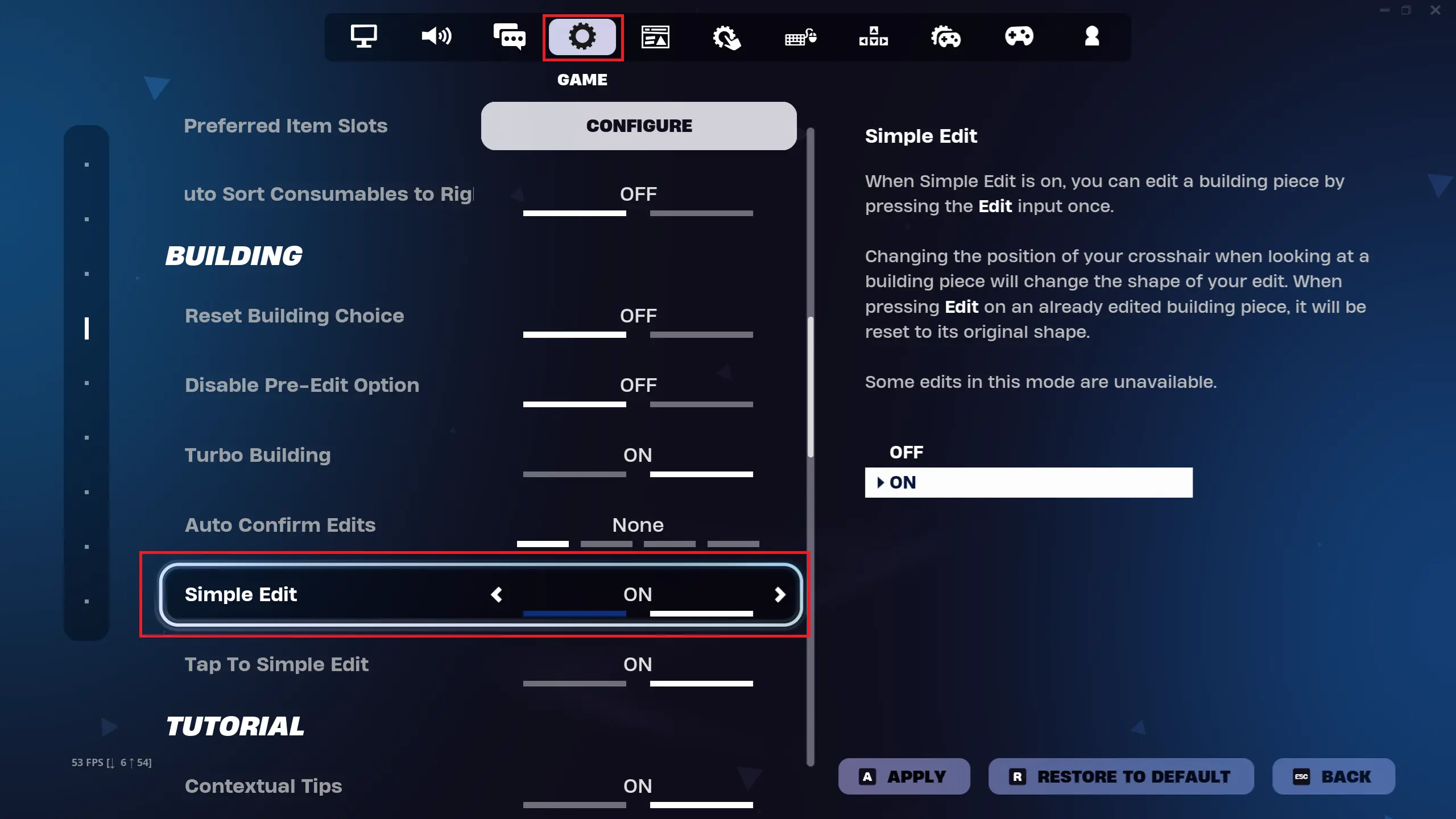 guide on the simple editing tool in fortnite